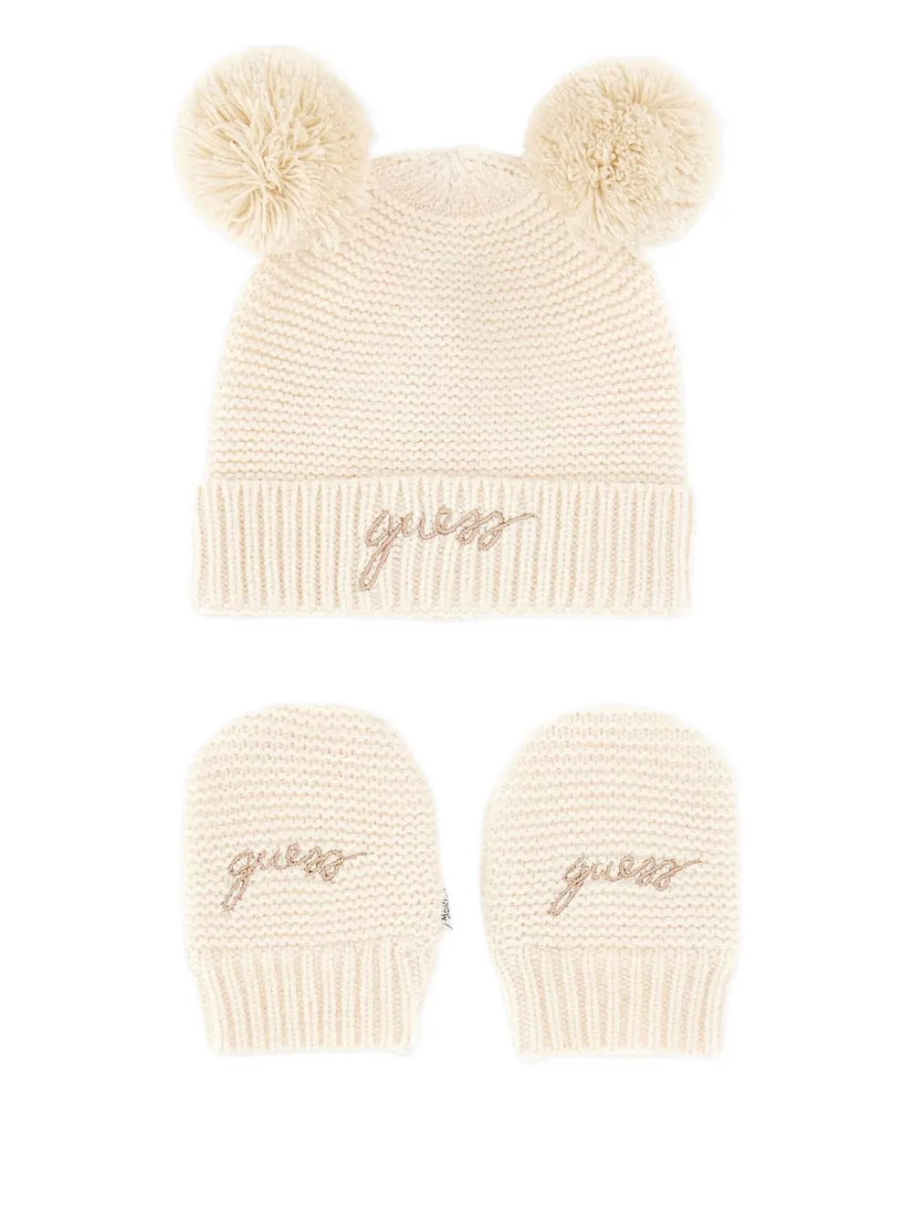 Guess kids logo-embroidered accessory set Bruin