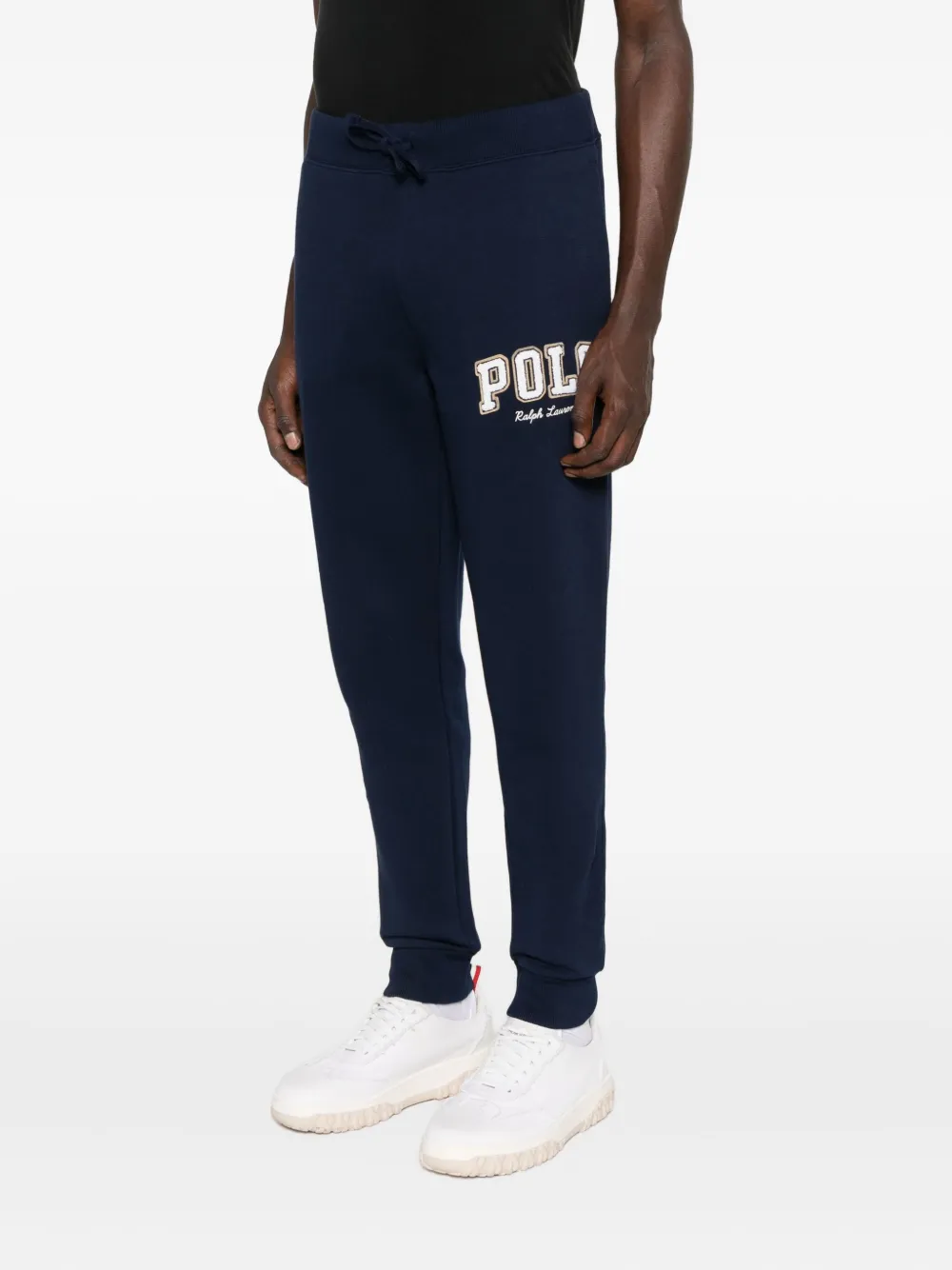 Polo Ralph Lauren logo-embroidered joggers - Blauw