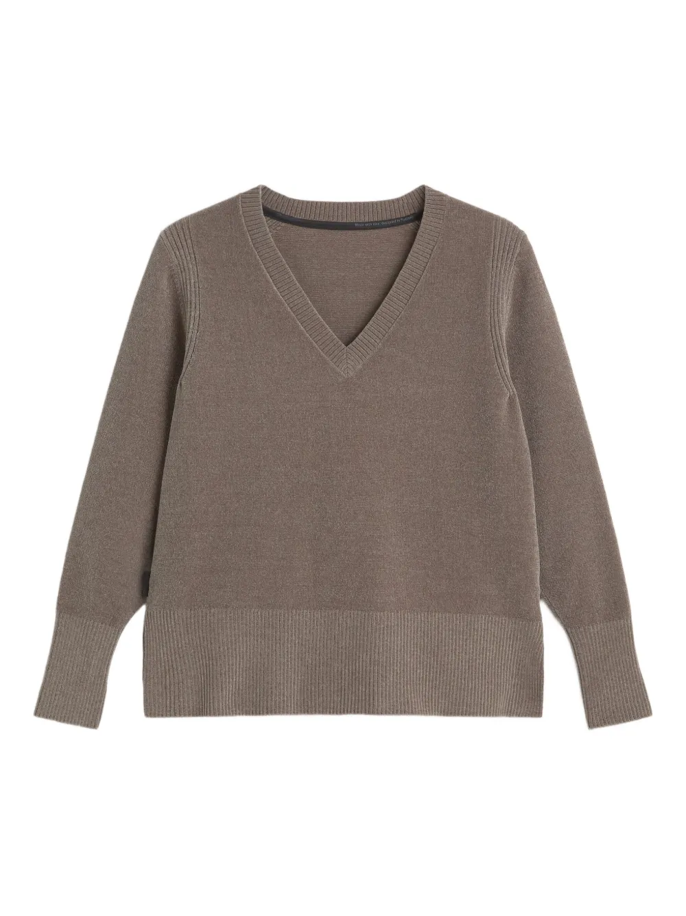 Rrd V-neck Sweater In Gray