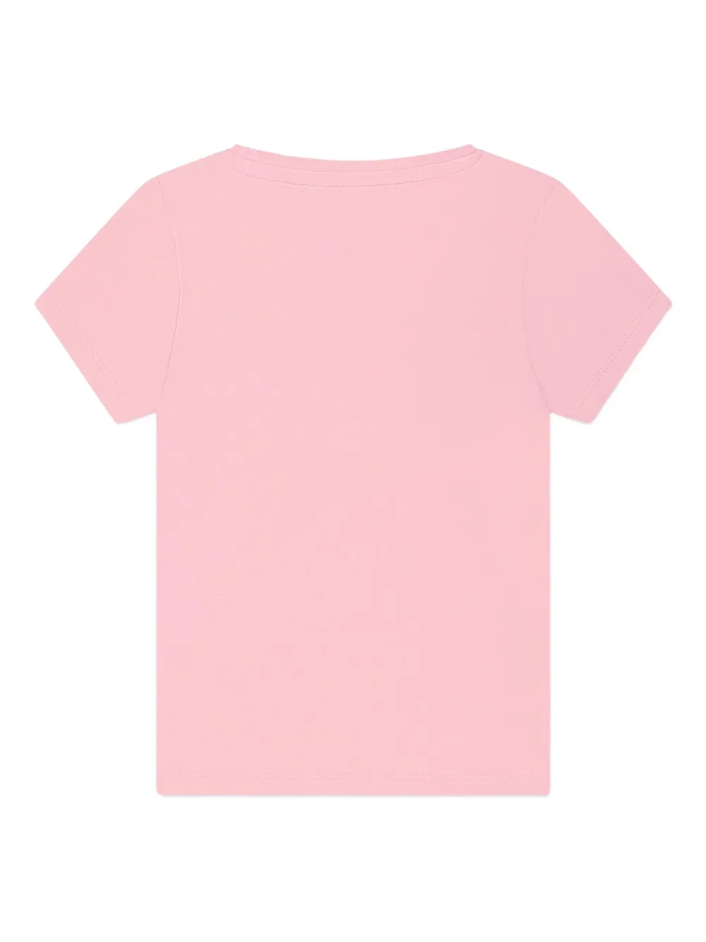 guess kids cotton T-shirt | Pink | Image 1