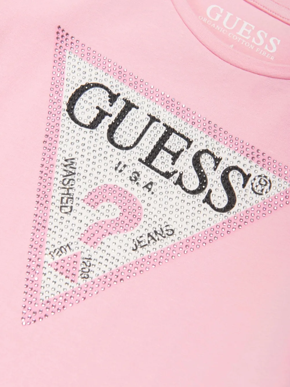 guess kids Katoenen T-shirt Roze