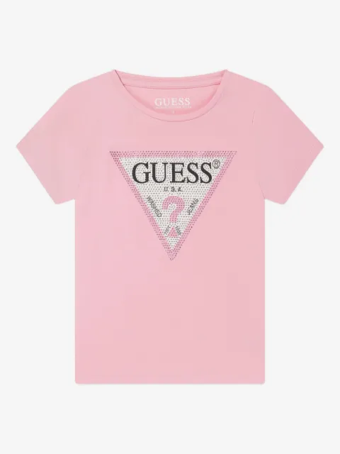 guess kids playera de algodón