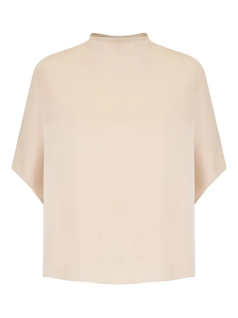 LAPOINTE satin cape top