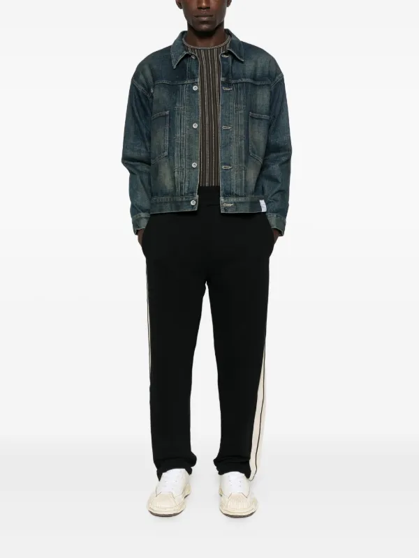 Palm Angels サイドストライプ パンツ | ブラック | FARFETCH JP