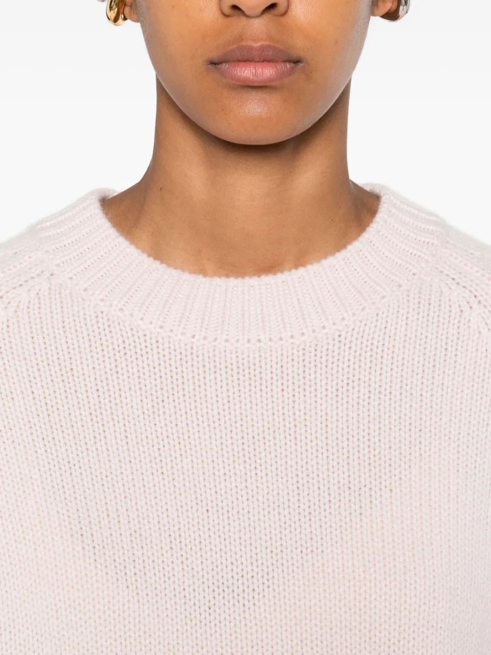 Lisa Yang Kasjmier trui met raglan mouwen Roze