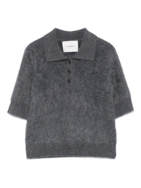 Lisa Yang short-sleeve polo top