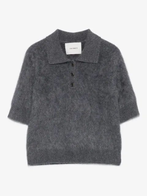 Lisa Yang short-sleeve polo top