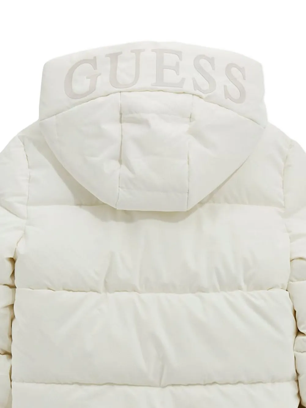 guess kids hooded jacket Beige
