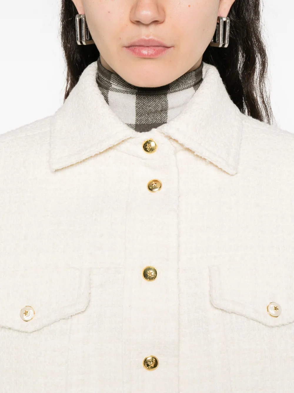 PINKO Cropped jack Wit