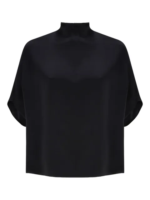 LAPOINTE high-neck cape top