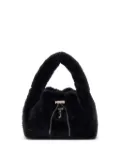 guess kids fur-trimmed bag - Black