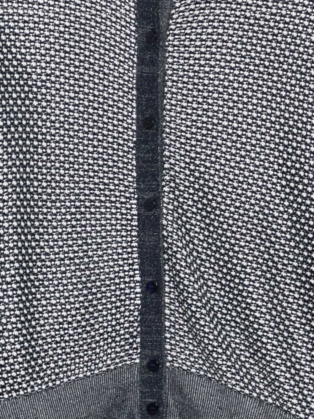 BOSS Getextureerd vest Blauw