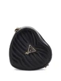 guess kids quilted-heart bag - Black