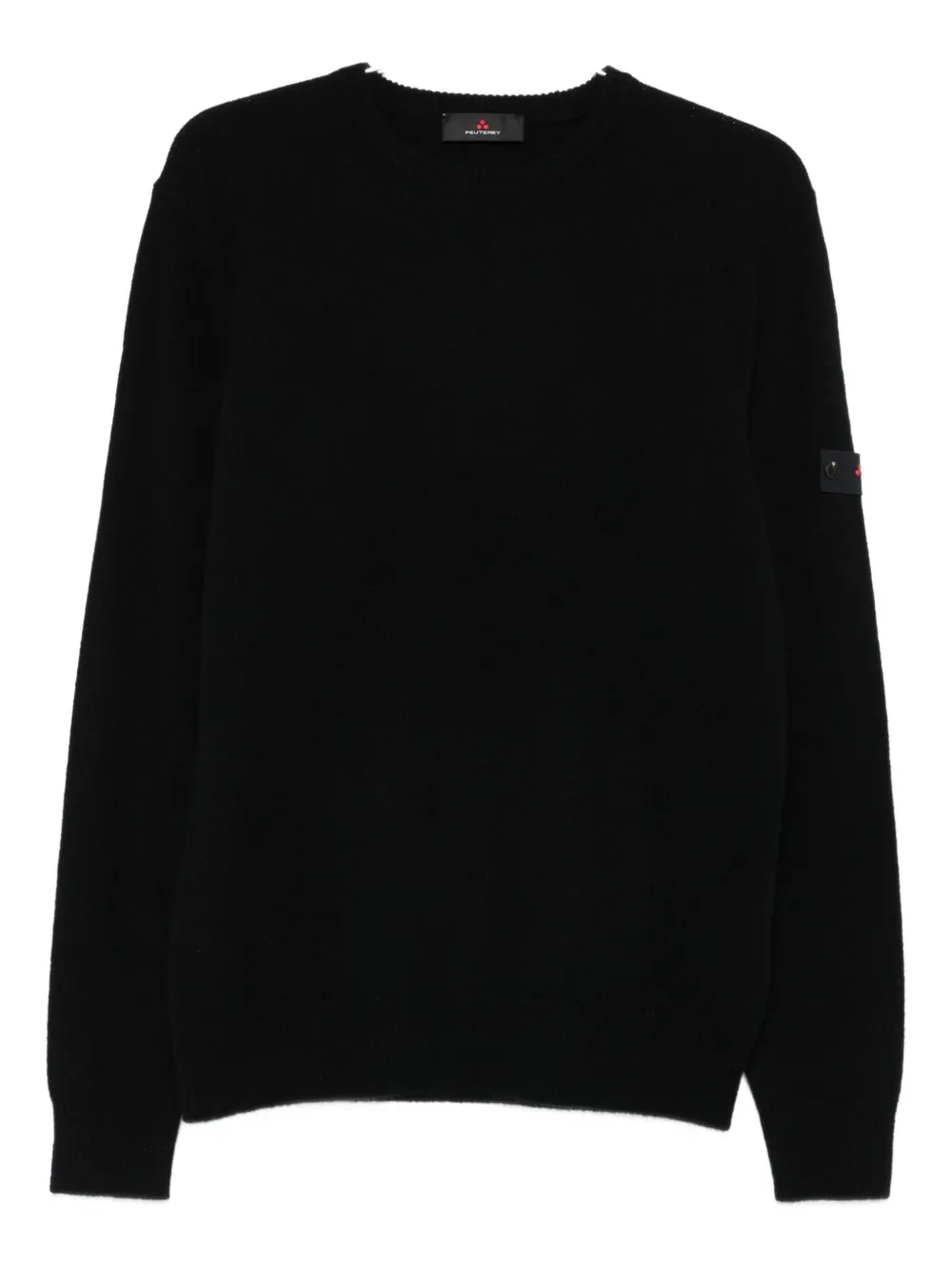 Peuterey Crew-neck Sweater In Black