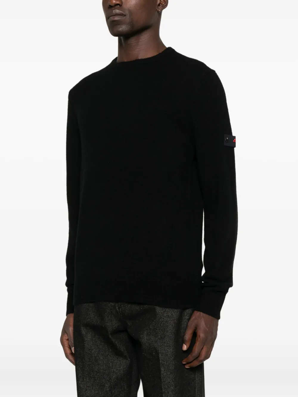 Peuterey crew-neck sweater Zwart