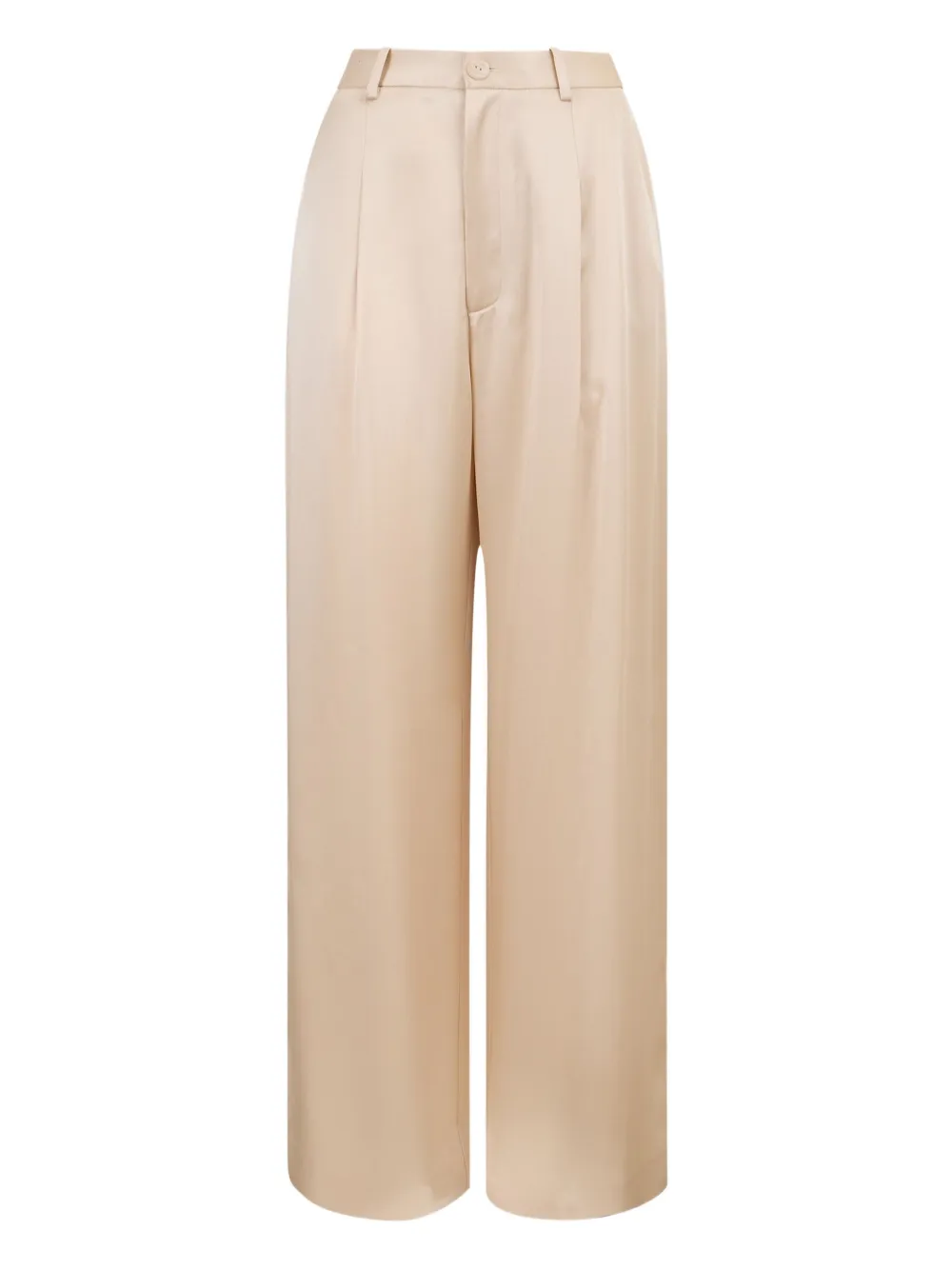 LAPOINTE pleated straight trousers | Neutrals | Image 1