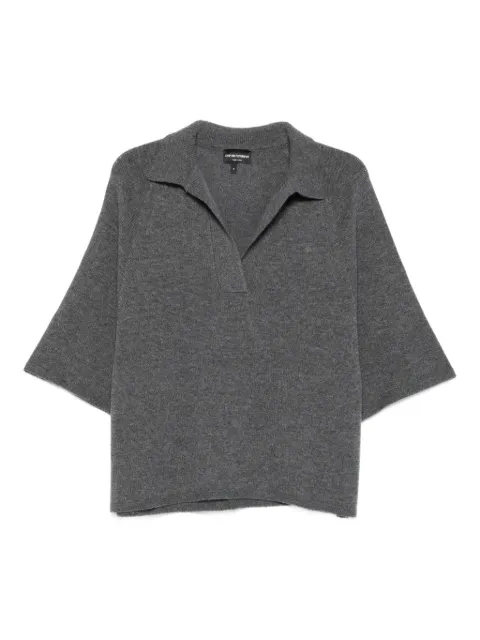 Emporio Armani polo-neck short-sleeve top