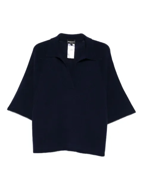 Emporio Armani polo-neck short-sleeve top