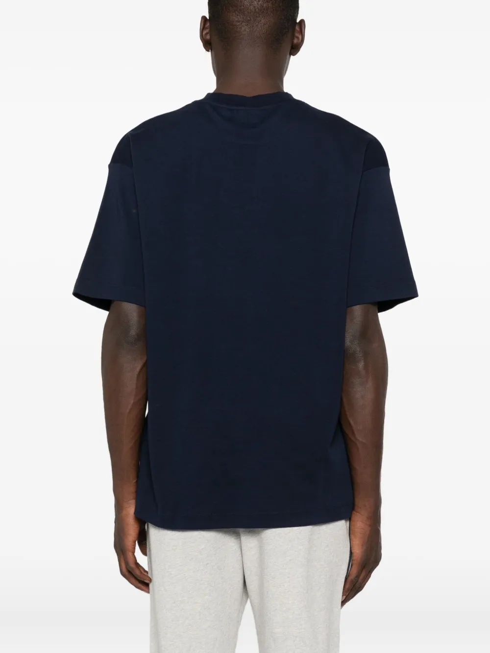 Drôle De Monsieur poodle-print T-shirt Blauw