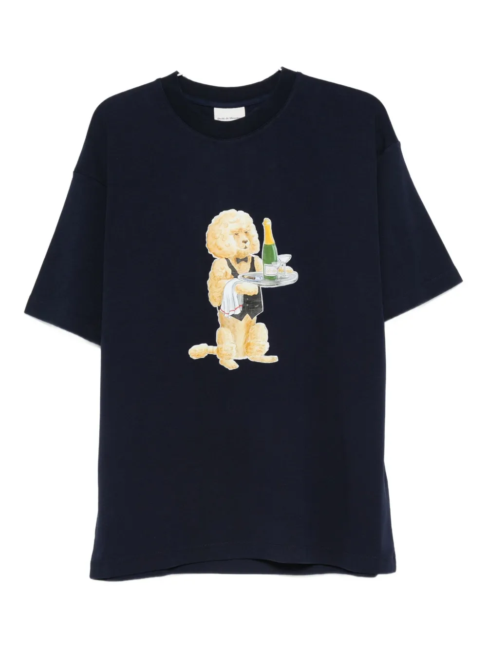 Drôle De Monsieur Drole De Monsieur T Shirts And Polos Blue In Black