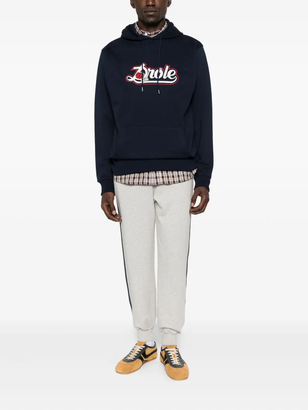 Drôle De Monsieur rose logo hoodie | Hoodies | Image 2