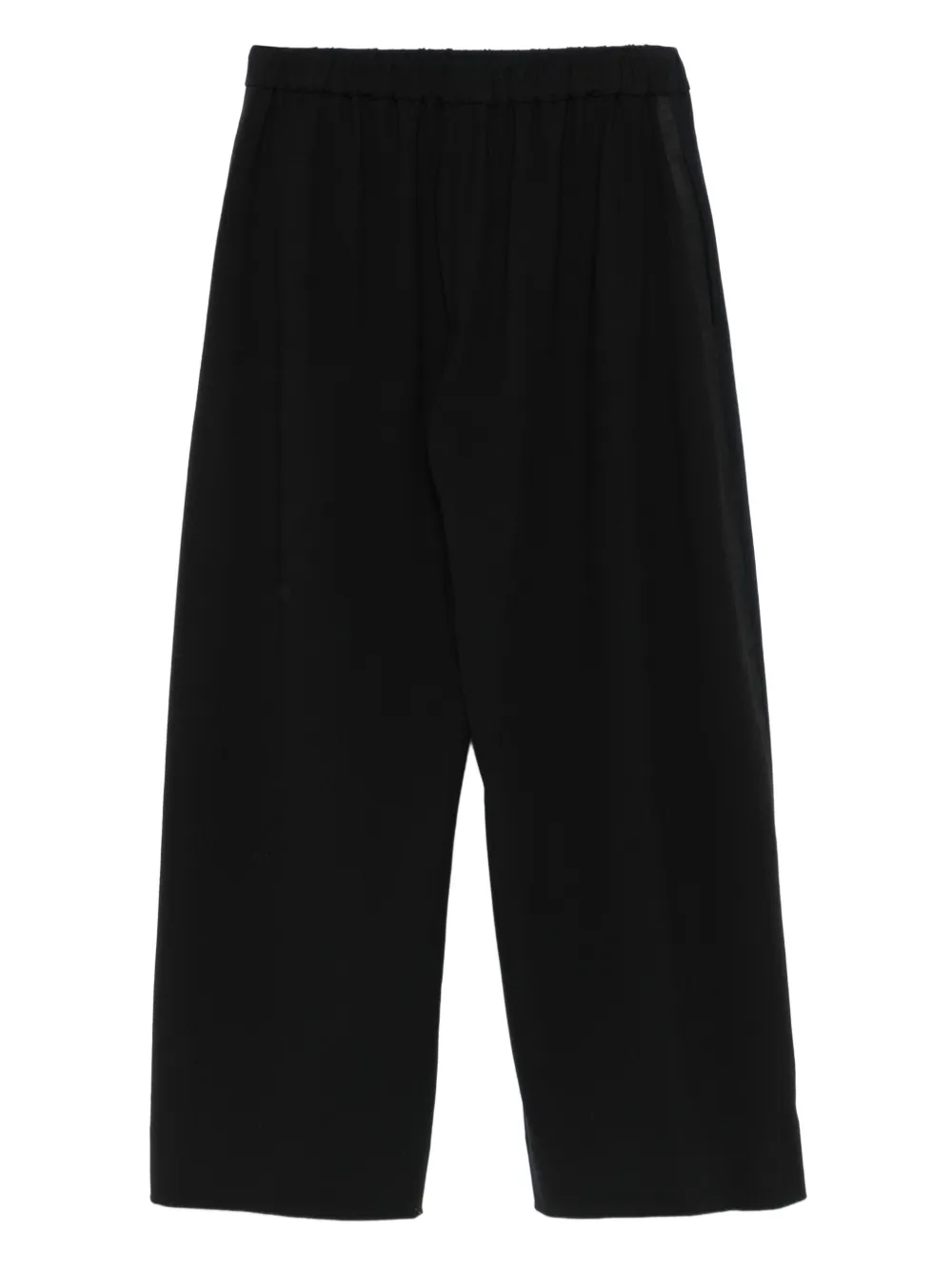 Emporio Armani Broek met trekkoordtaille - Blauw