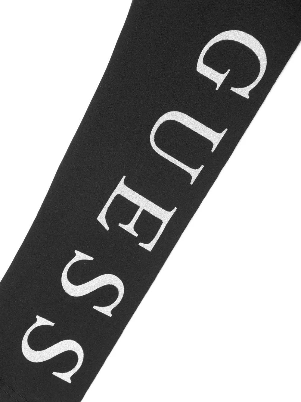 guess kids Legging met logodetail Zwart