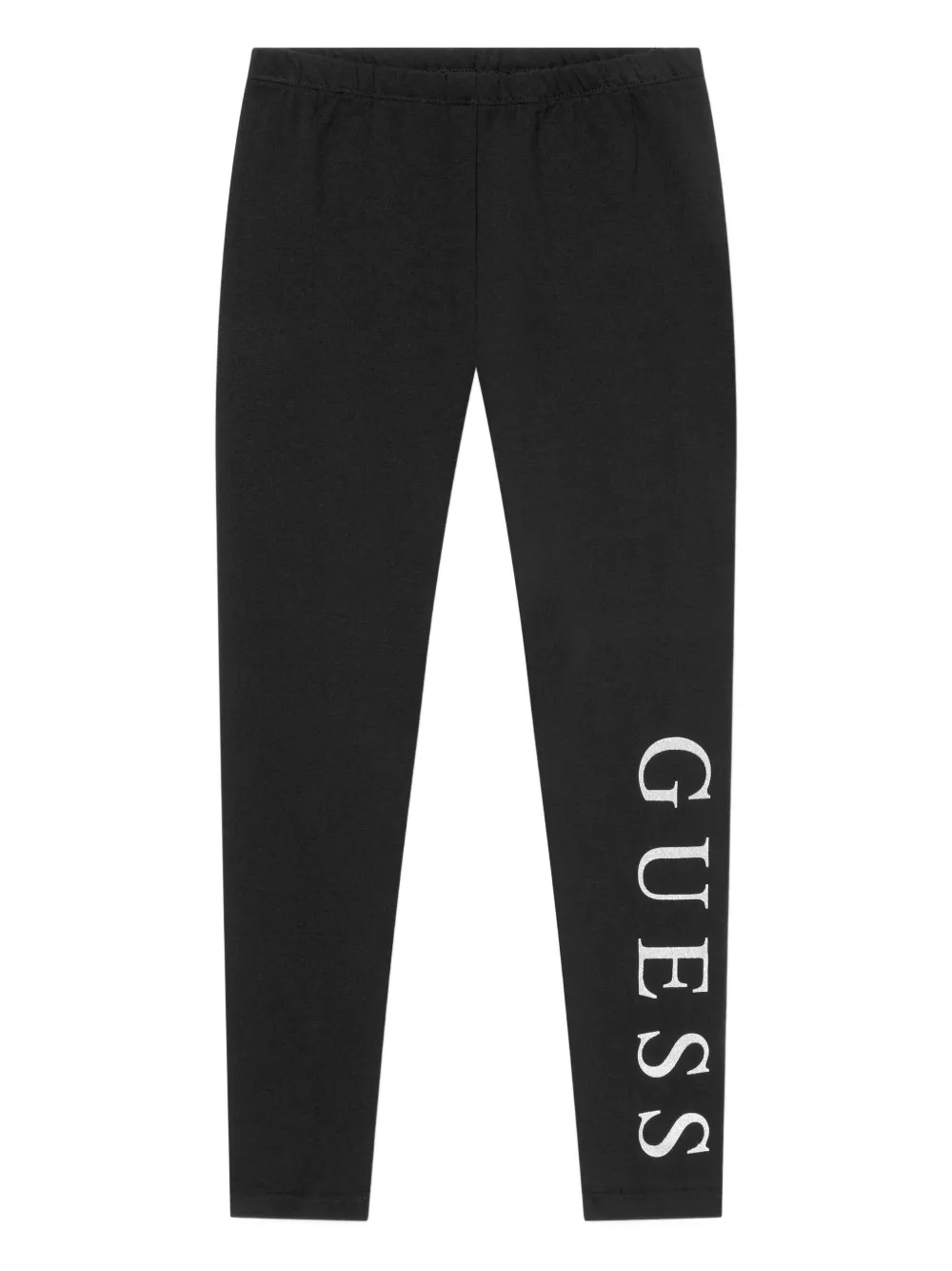 guess kids logo-detail leggings | Black | Image 1