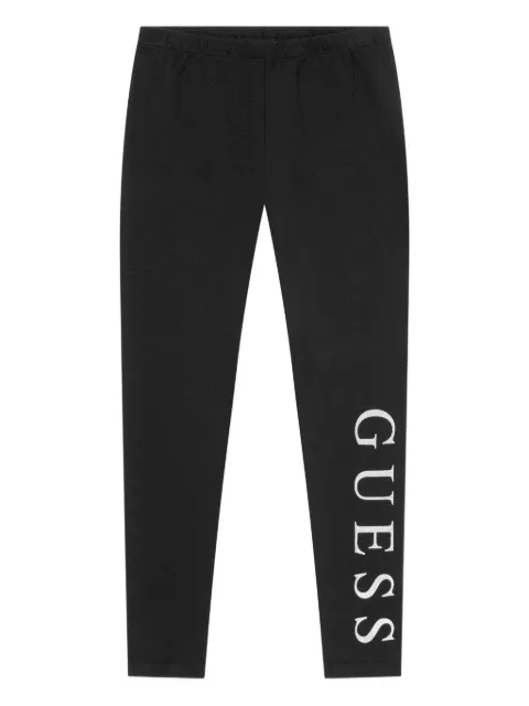 guess kids logo-detail leggings