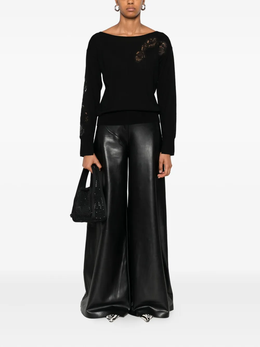 Blugirl lace-embellished knitwear | Knitted Sweaters | Image 2