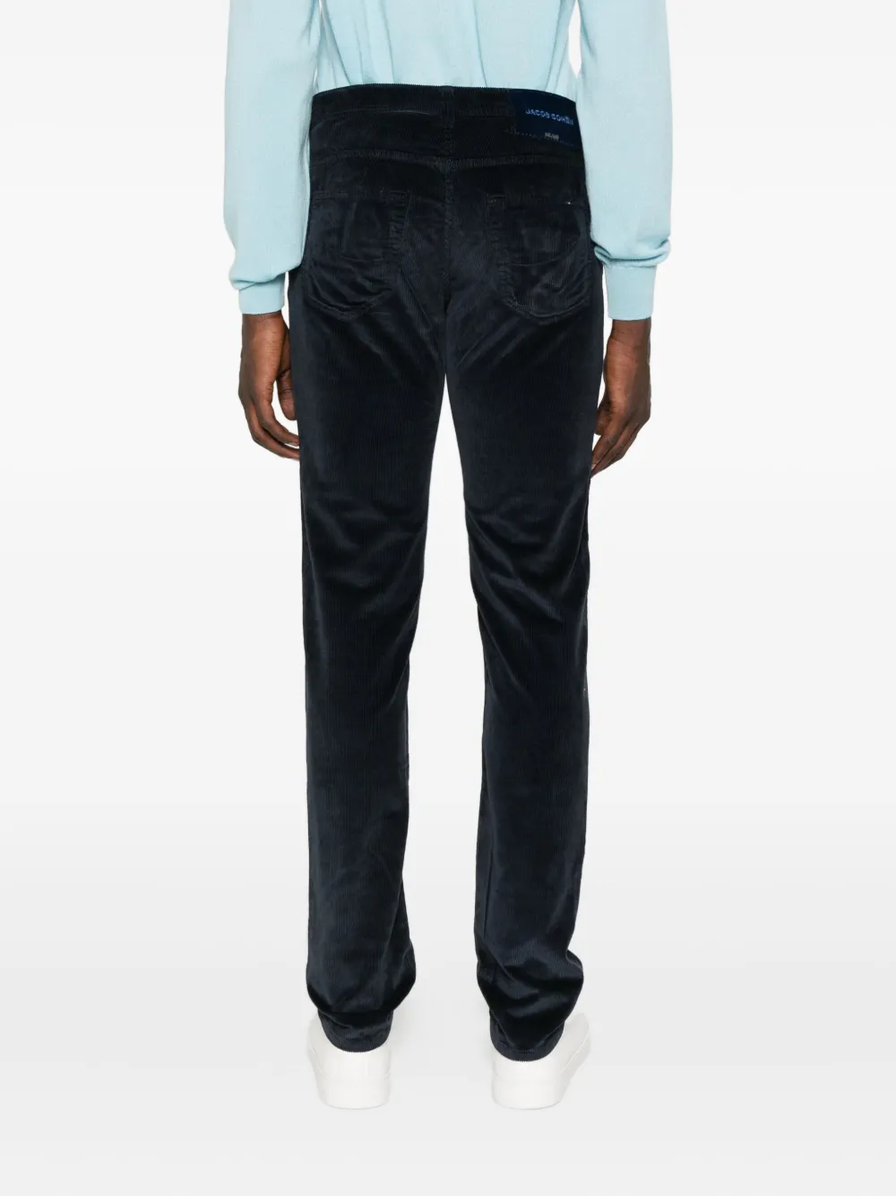 Jacob Cohen Corduroy Trousers In Blue