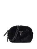 guess kids faux-fur chain bag - Black