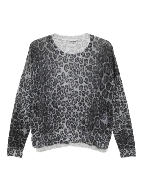 LIU JO leopard-print sweater