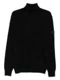 Peuterey roll-neck patch-pocket sweater - Black