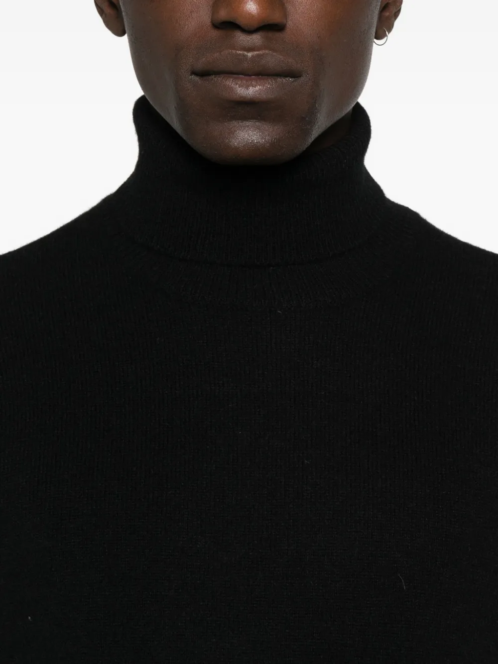 Peuterey Roll-neck Patch-pocket Sweater In Black