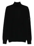 Peuterey roll-neck patch-pocket sweater - Black