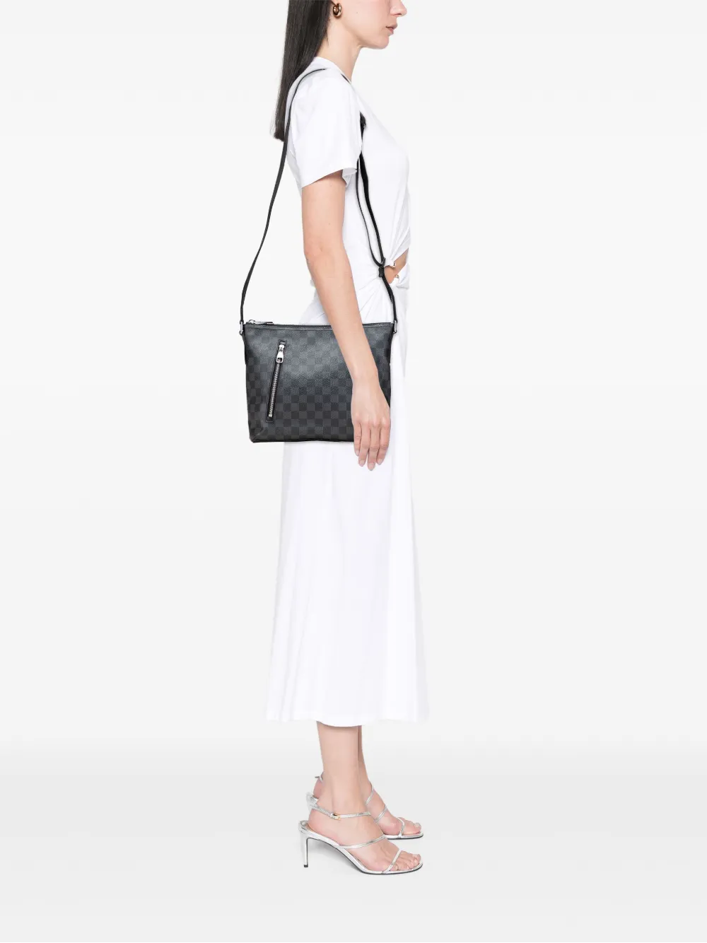 Louis Vuitton Pre-Owned 2013 Damier Graphite Mick PM crossbody bag | Pre-Owned | Image 2