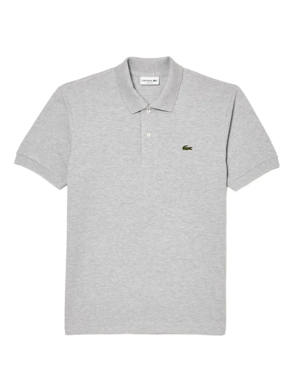 Lacoste embroidered-logo polo shirt Grijs