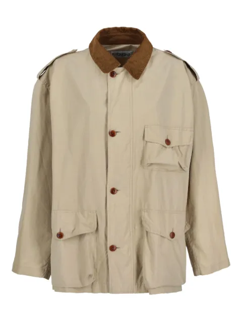 Iceberg embroidered-lion safari jacket