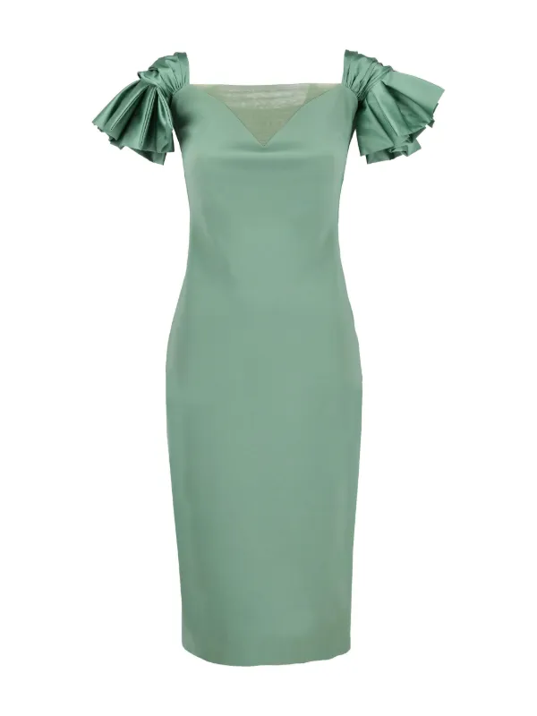 chiara boni green dress Triwan Dress