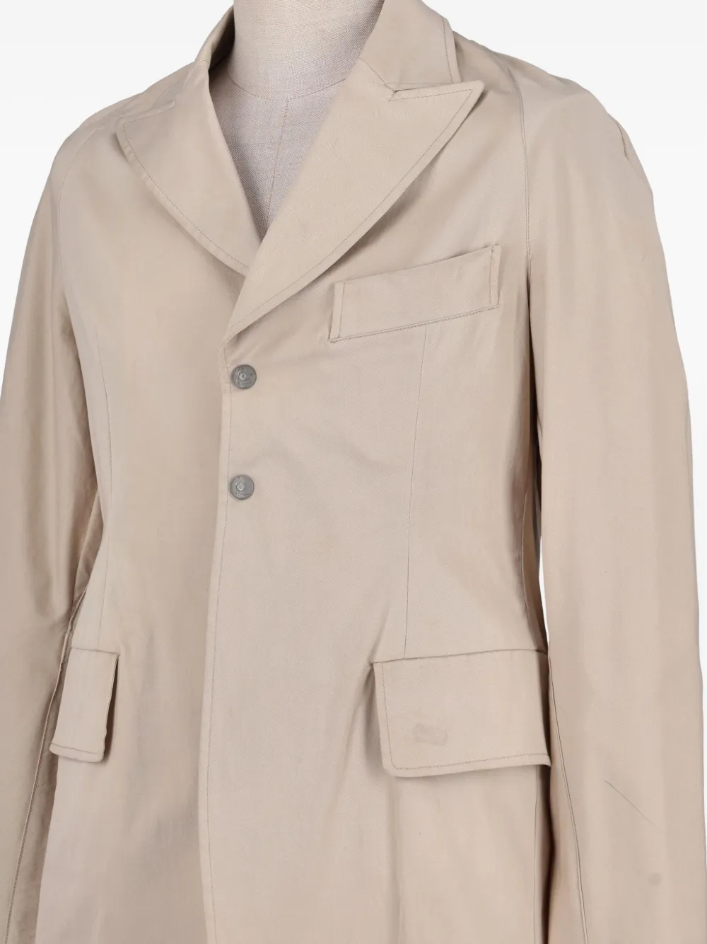 Pre-owned Vivienne Westwood 1990s Two-button Blazer In Neutral