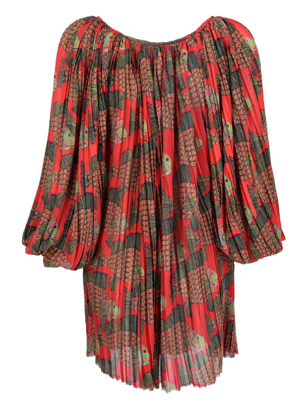 Lenny Niemeyer fish-print pleated blouse | Image 2