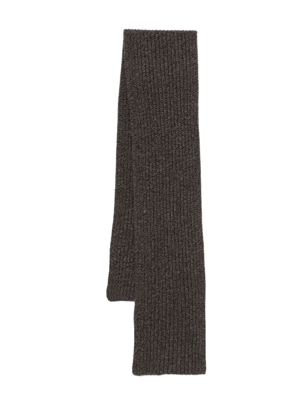 Agnona button-detail scarf | رمادي | Image 1