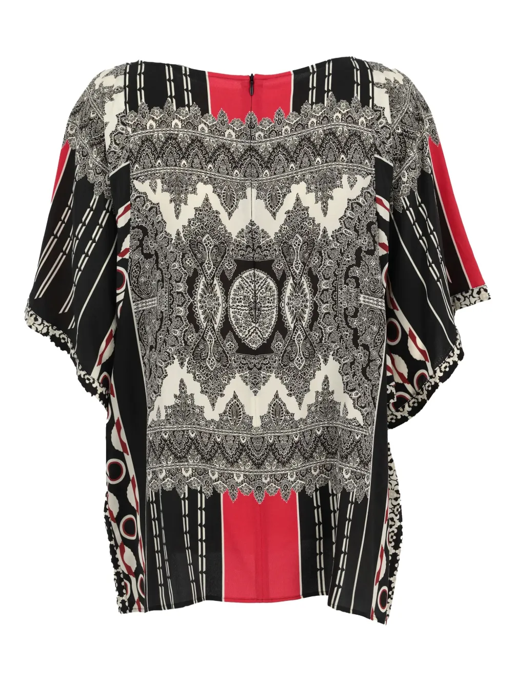 Etro Pre-Owned patchwork silk blouse | Image 2