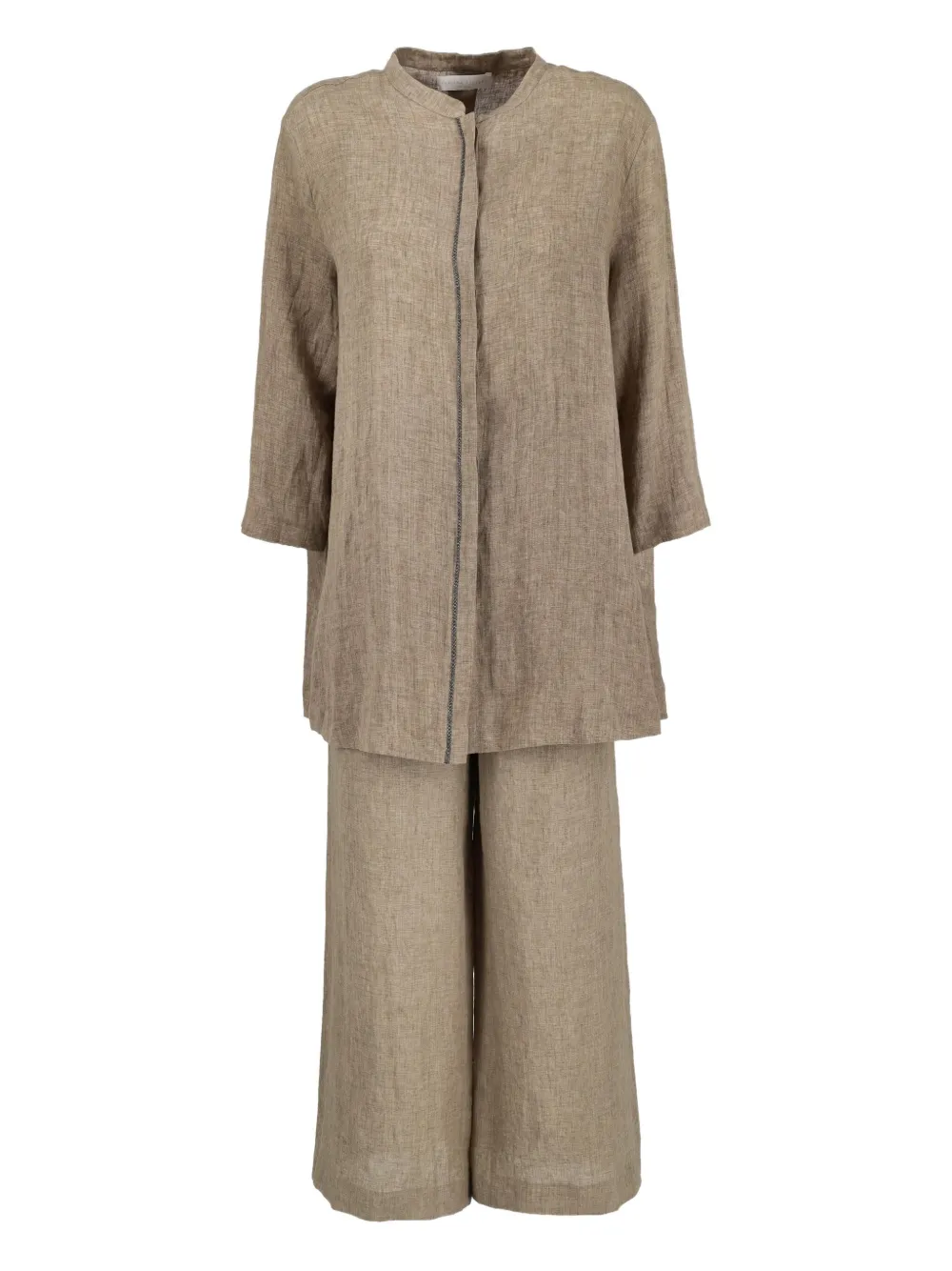 Fabiana Filippi two-piece linen suit | Neutrals | Image 1