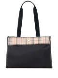 Burberry Pre-Owned 2000-2017 House Check Nylon tote bag - Black