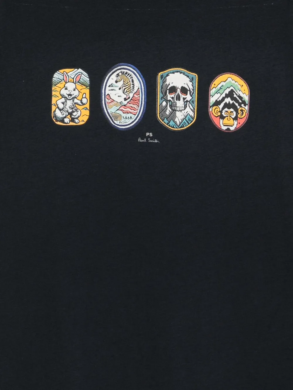 PS Paul Smith T-shirt van biologisch katoen met print Blauw