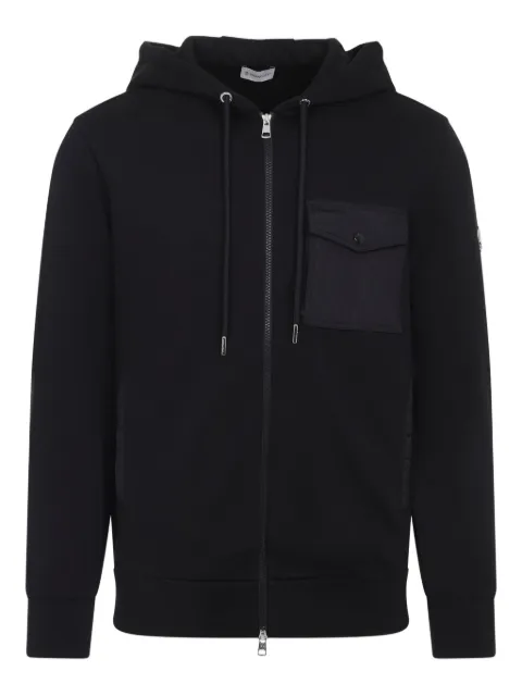 Moncler hooded pocket zip-up jacket