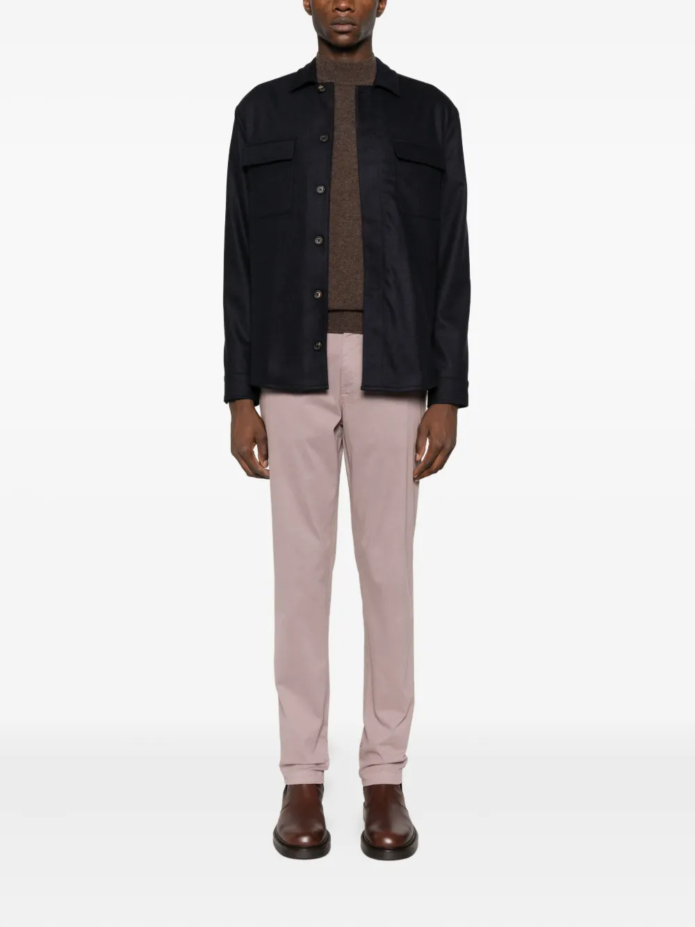 Eleventy chino trousers - Bruin