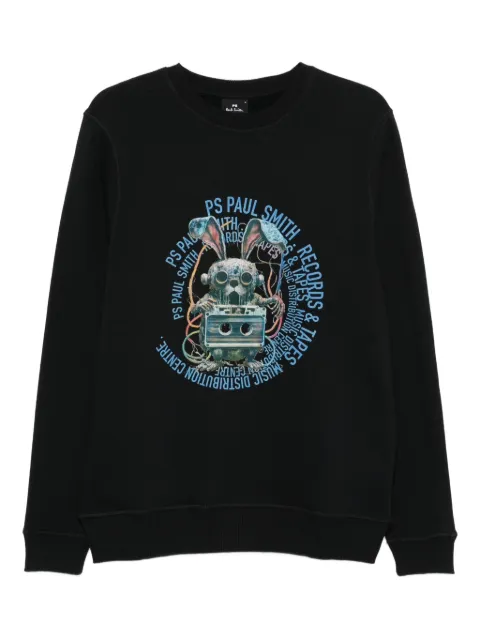 PS Paul Smith rabbit-print crew-neck sweatshirt